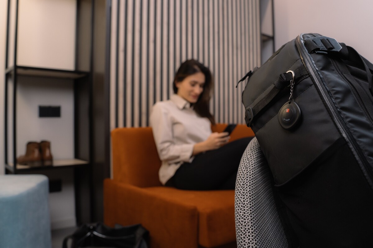 Verbatim - My Finder Bluetooth Tracker Black 1-Pack