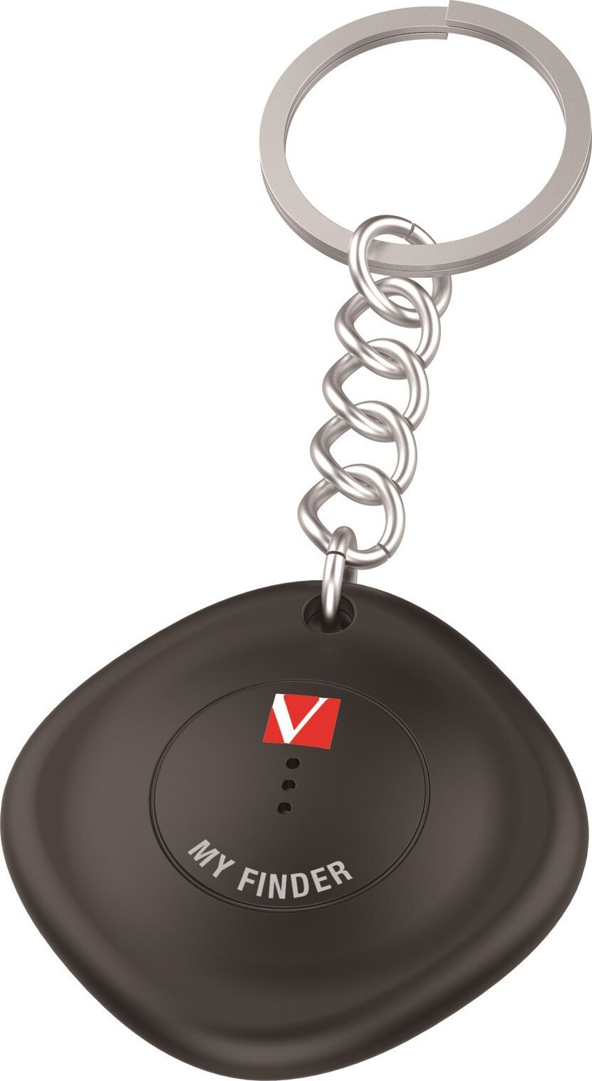 Verbatim - My Finder Bluetooth Tracker Black 1-Pack