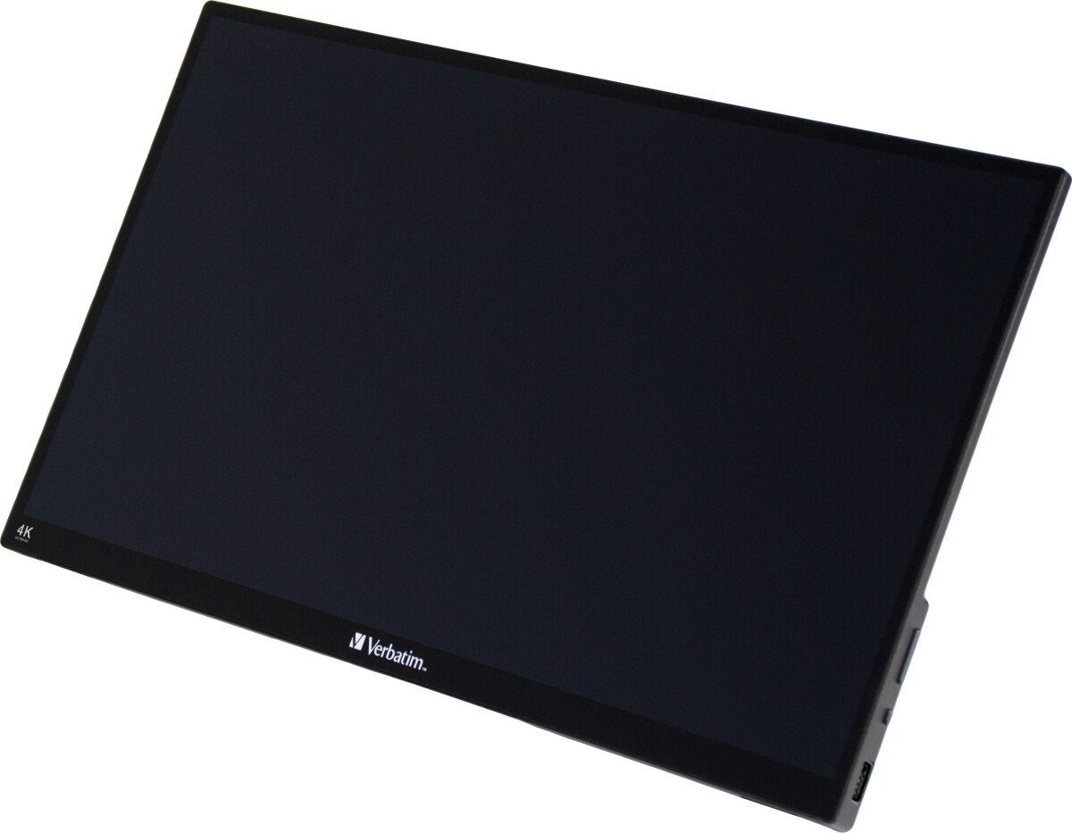 Verbatim - Pmt-15 4K Portable Touchscreen Monitor 156 4K Ultra Hd Metal