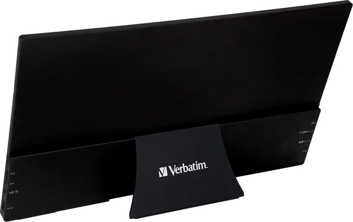 Verbatim - Pmt-17-4K Portable Touchscreen Monitor 173 4K Ultra Hd Metal