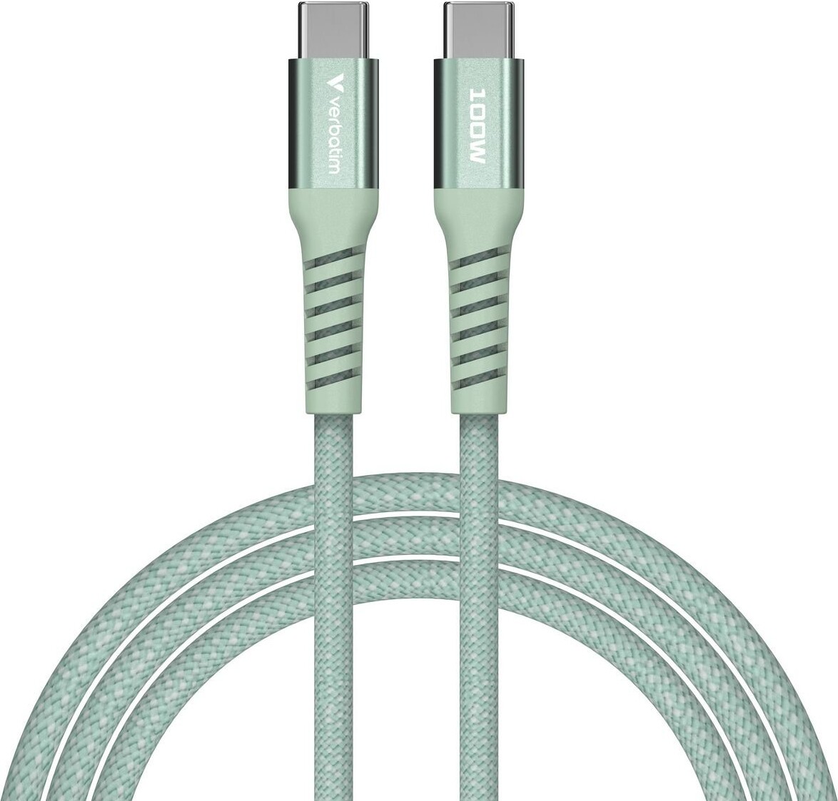 Verbatim - Sync Charge Magnetic Cable - 100W Usb-C To Usb-C 120 Cm