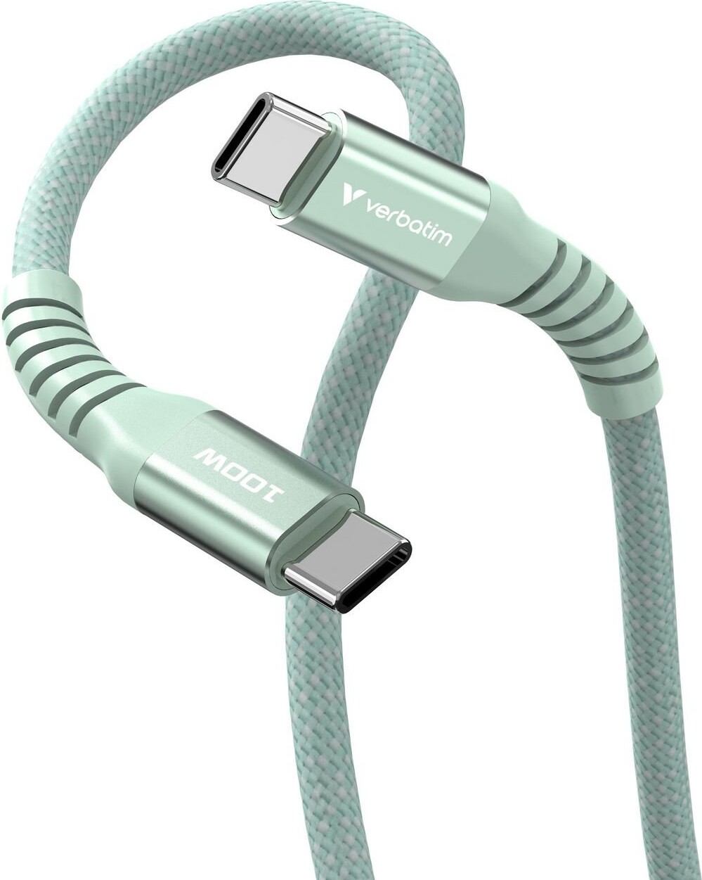 Verbatim - Sync Charge Magnetic Cable - 100W Usb-C To Usb-C 120 Cm