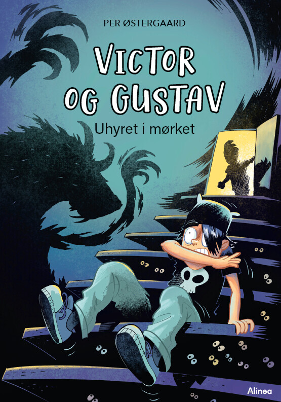 Victor Og Gustav - Uhyret I Mørket Grøn Læseklub