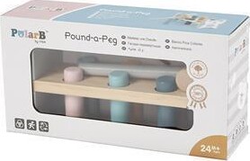 Hammerbræt Til Børn - 6 Pinde - Træ - Viga