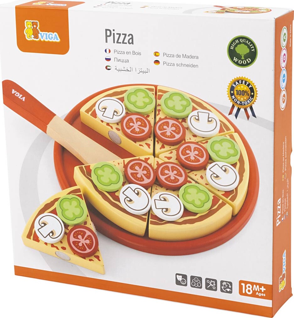 Viga - Legemad - Pizza I Træ