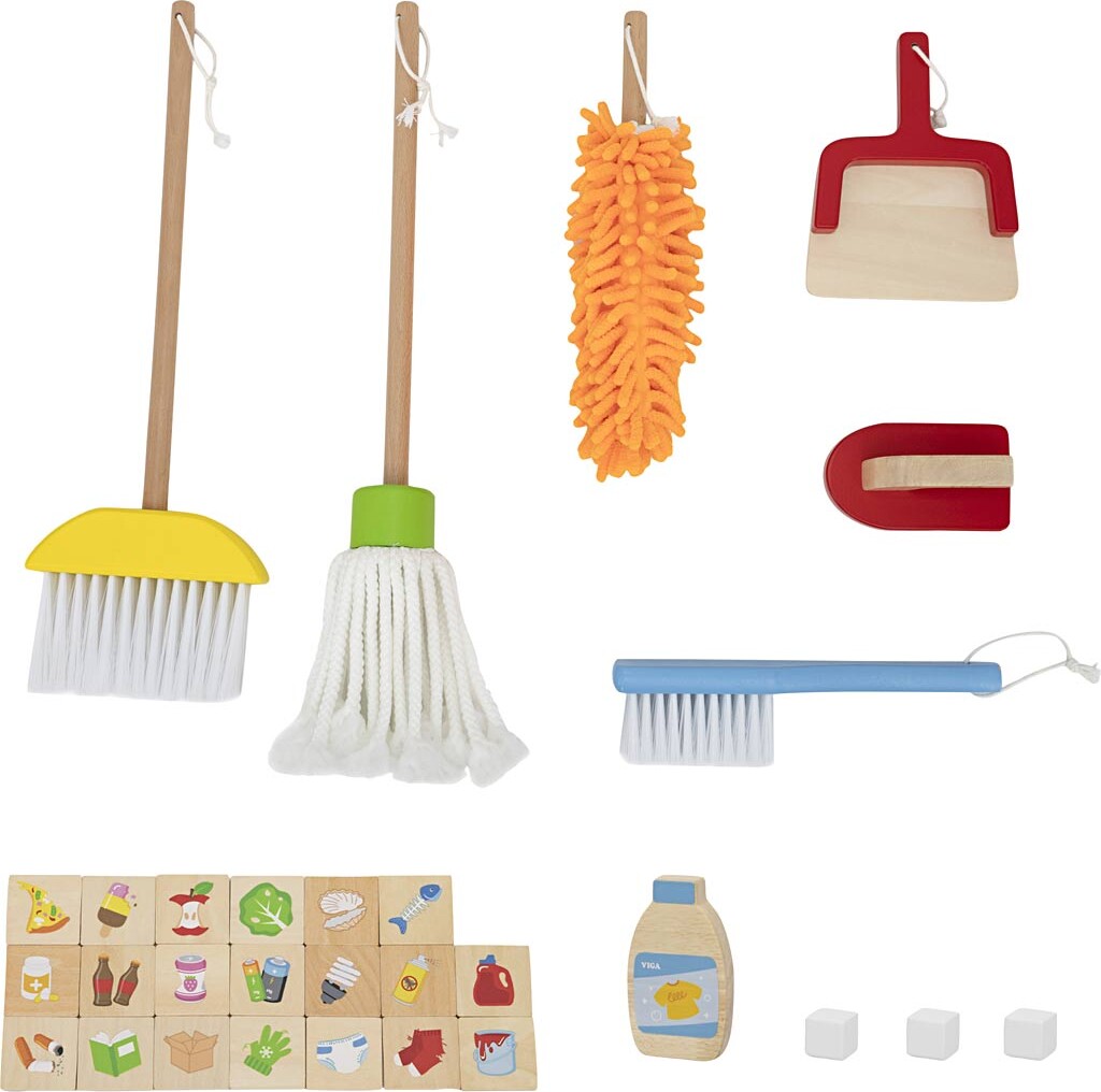 Viga Legekøkken I Træ - 60X80X56 Cm - 30 Dele