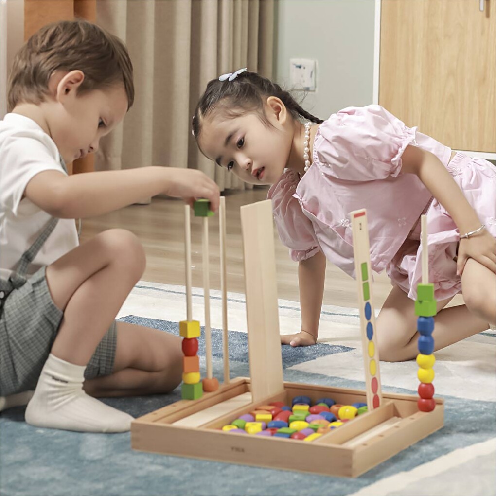 Perlespil Til Børn - Sekvenser Med Perler - 94 Dele - Viga