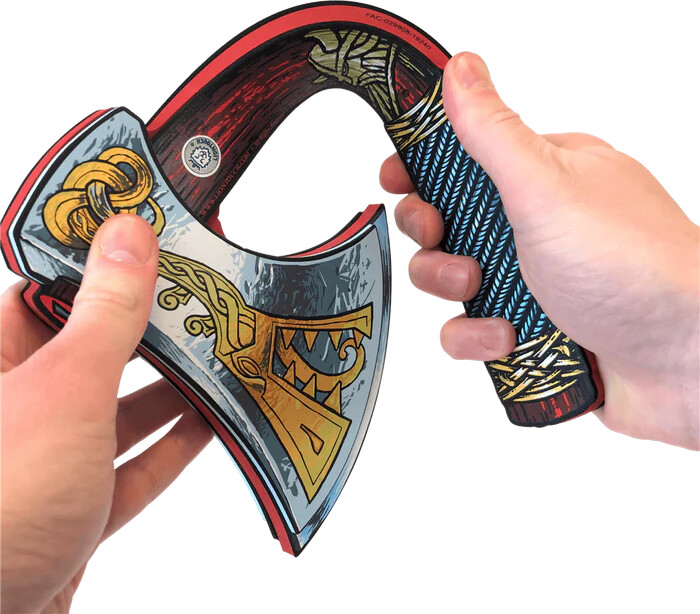 Liontouch - Vikingeøkse Legetøj I Skum Til Børn - Harald