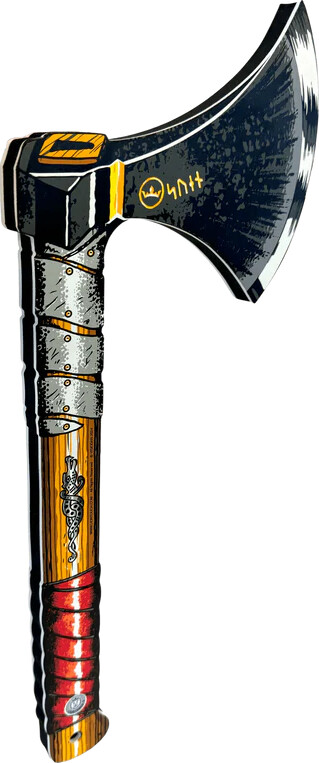 Liontouch - Vikingeøkse Legetøj I Skum Til Børn - Sven