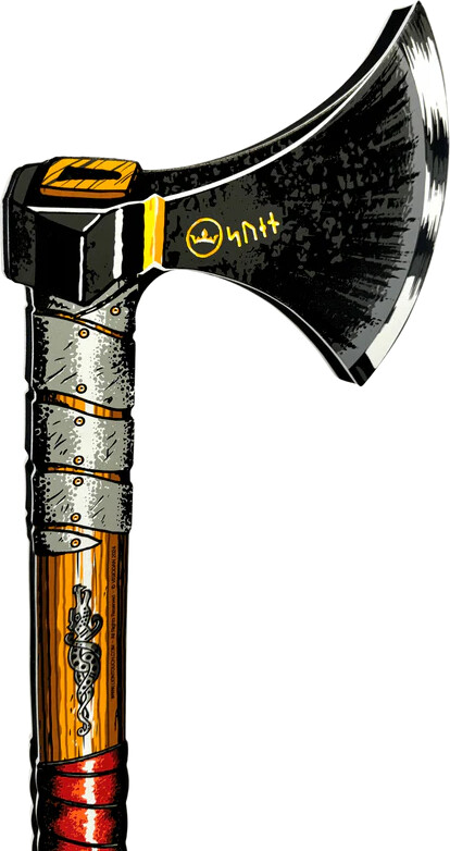 Liontouch - Vikingeøkse Legetøj I Skum Til Børn - Sven