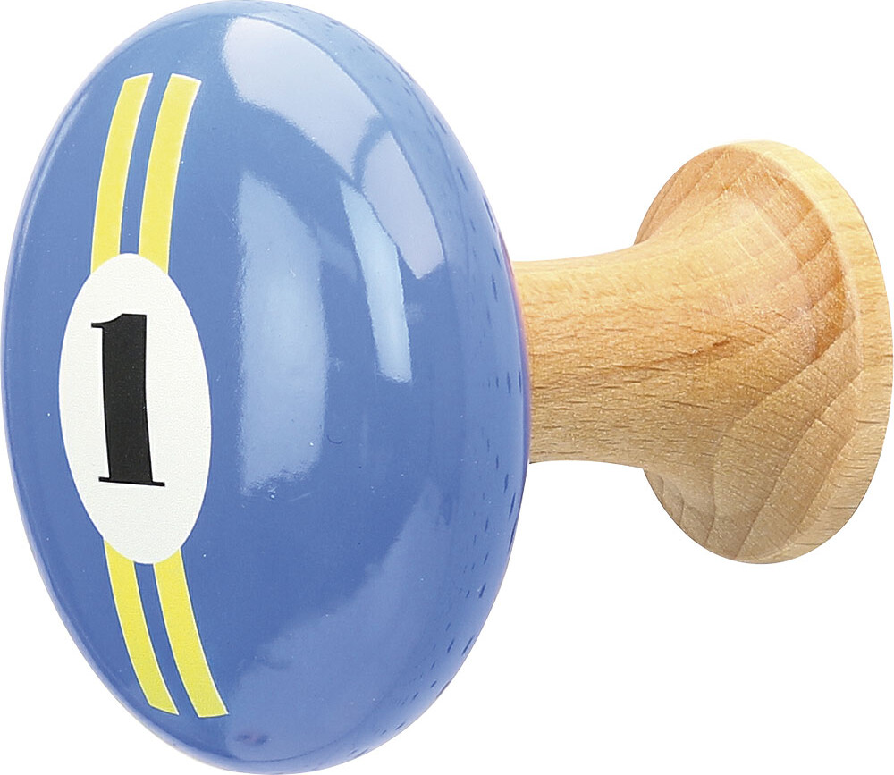 Vilac - Knage Knopper I Træ - Racerkører - 2 Stk