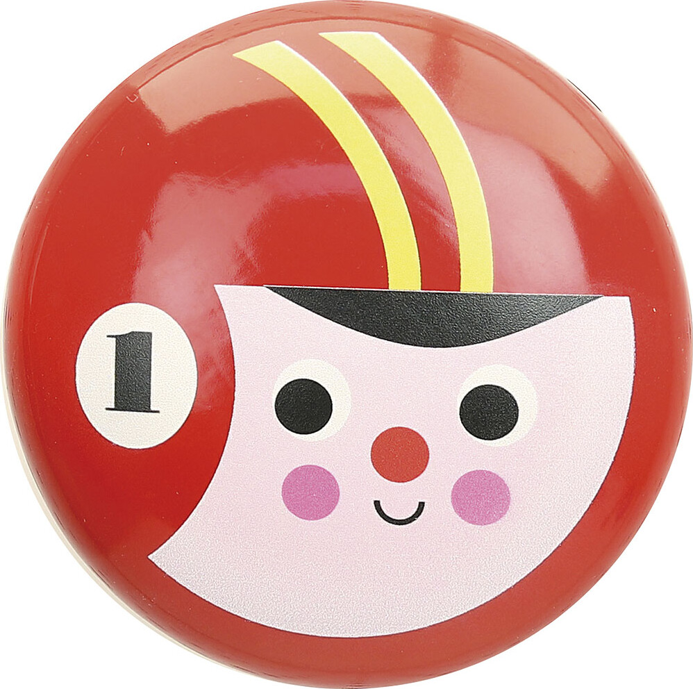 Vilac - Knage Knopper I Træ - Racerkører - 2 Stk