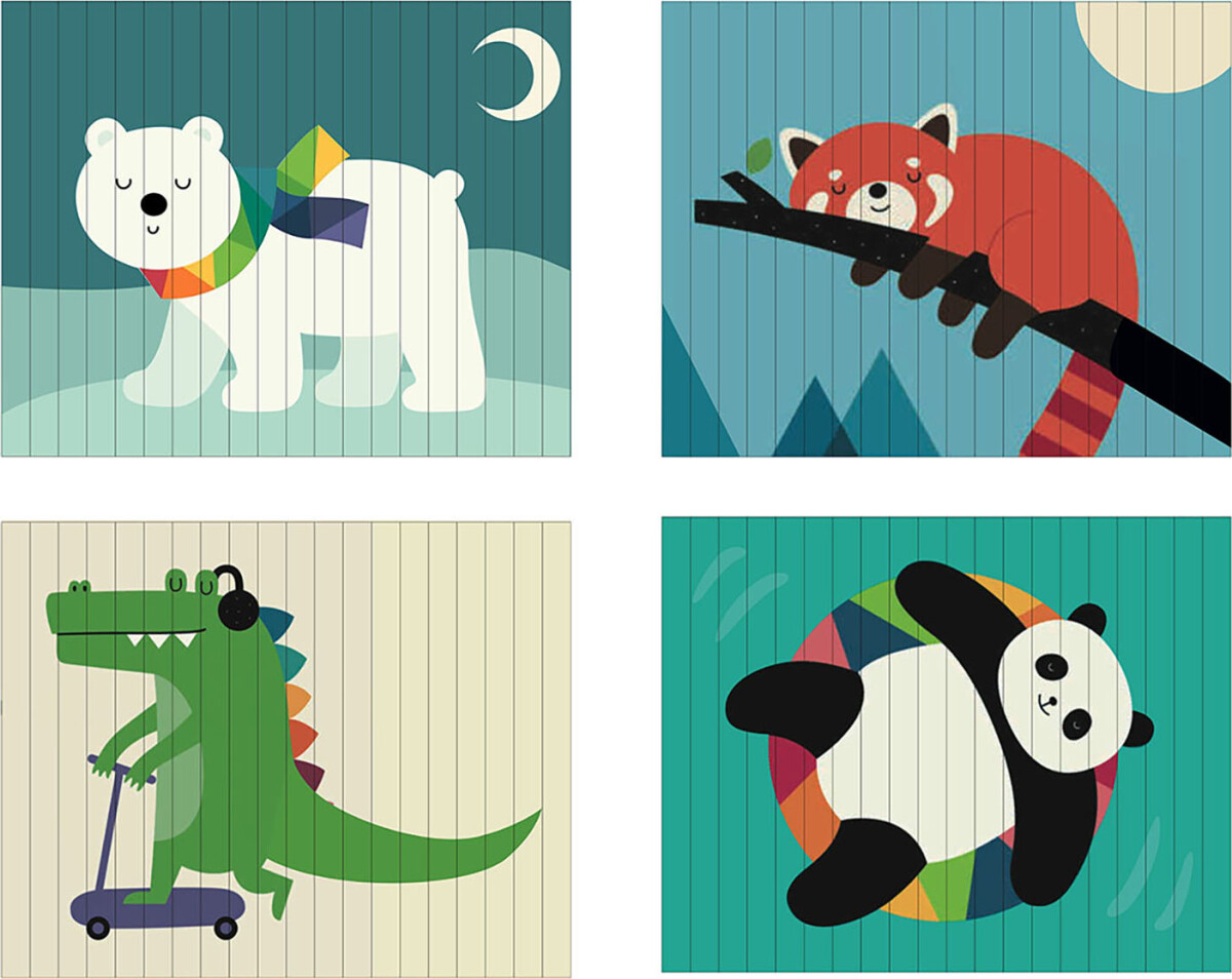 Vilac - Puslespil I Træ - 20 Brikker - Dyr