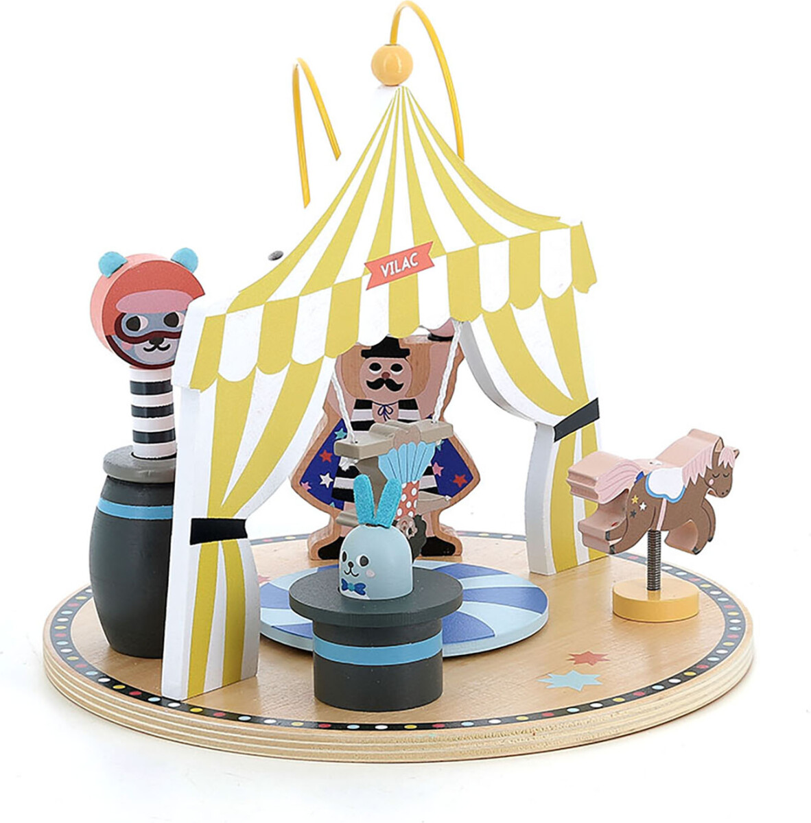 Vilac - Cirkus - Aktivitetslegetøj - Træ