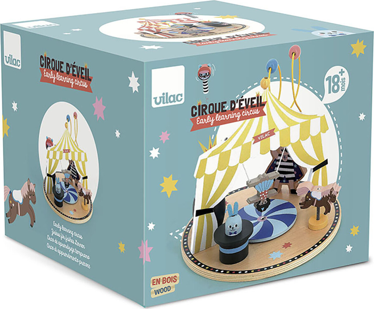 Vilac - Cirkus - Aktivitetslegetøj - Træ