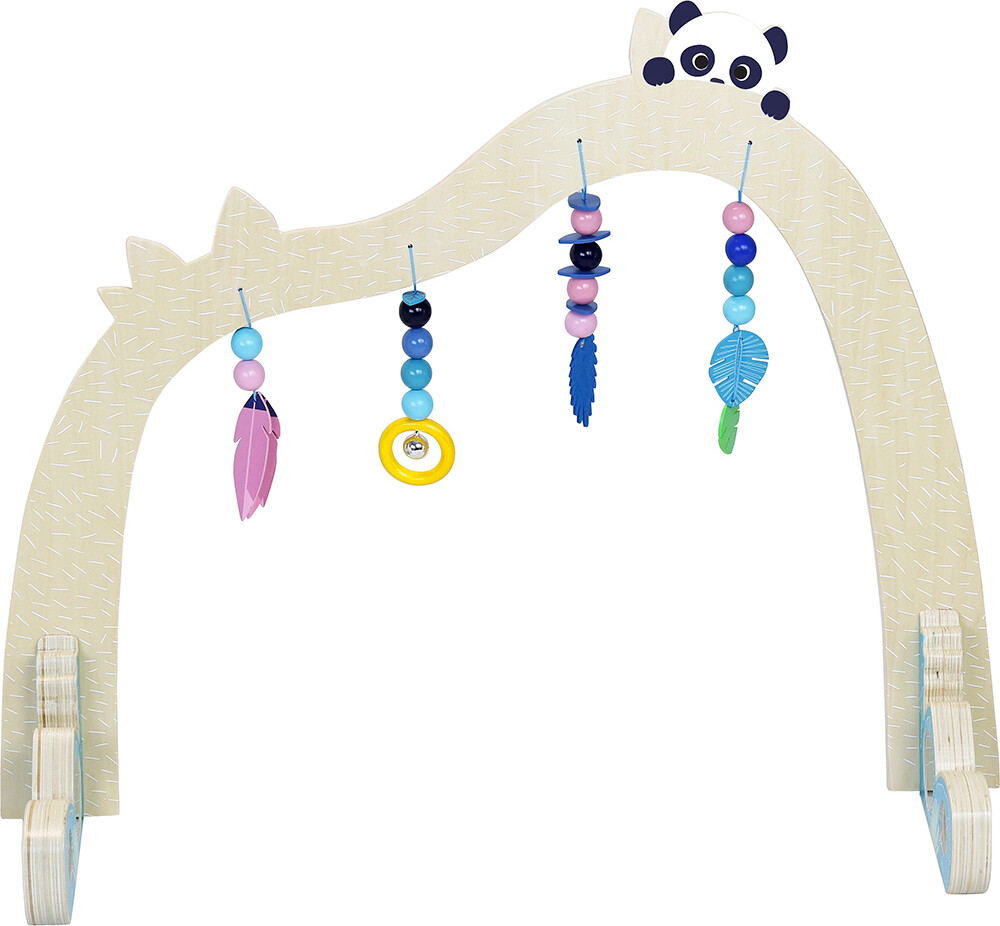 Vilac - Aktivitetsstativ Med Legetøj - Træ