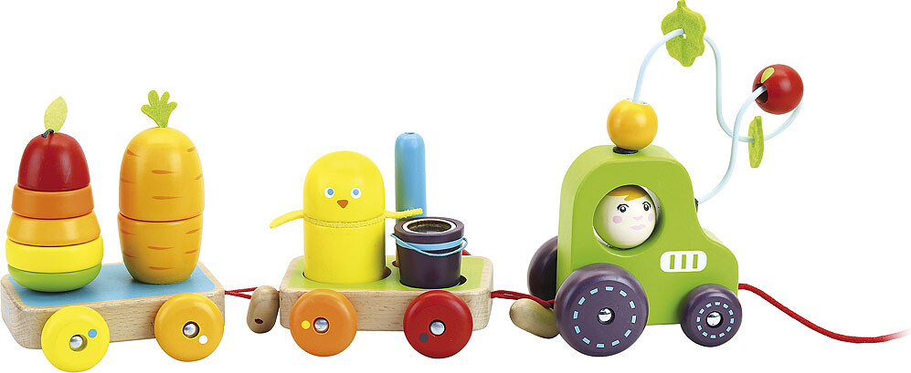 Vilac - Traktor - Aktivitetslegetøj - Træ