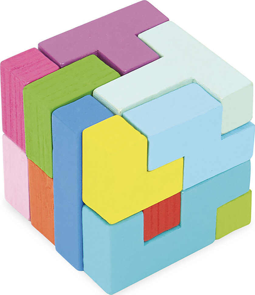 Vilac - Astublok Brain Teaser Spil - Træ - 50 Kort