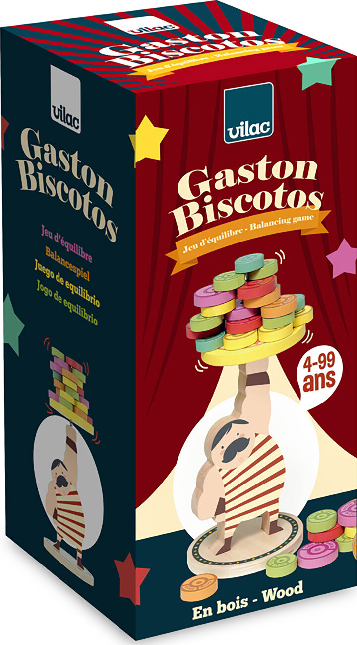 Vilac - Balancespil - Gaston Biscotos