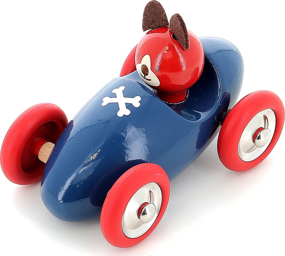 Vilac - Legetøjsbil I Træ - Lucien Hund