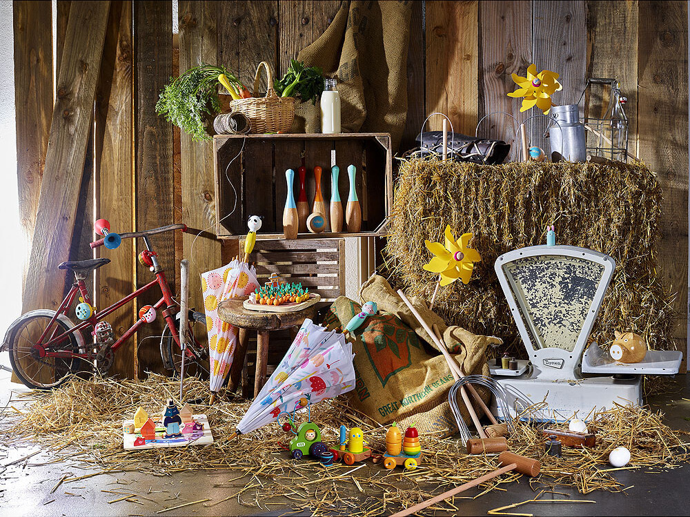 Bowling Sæt - Med 6 Kegler Og 2 Kugler - Vilac
