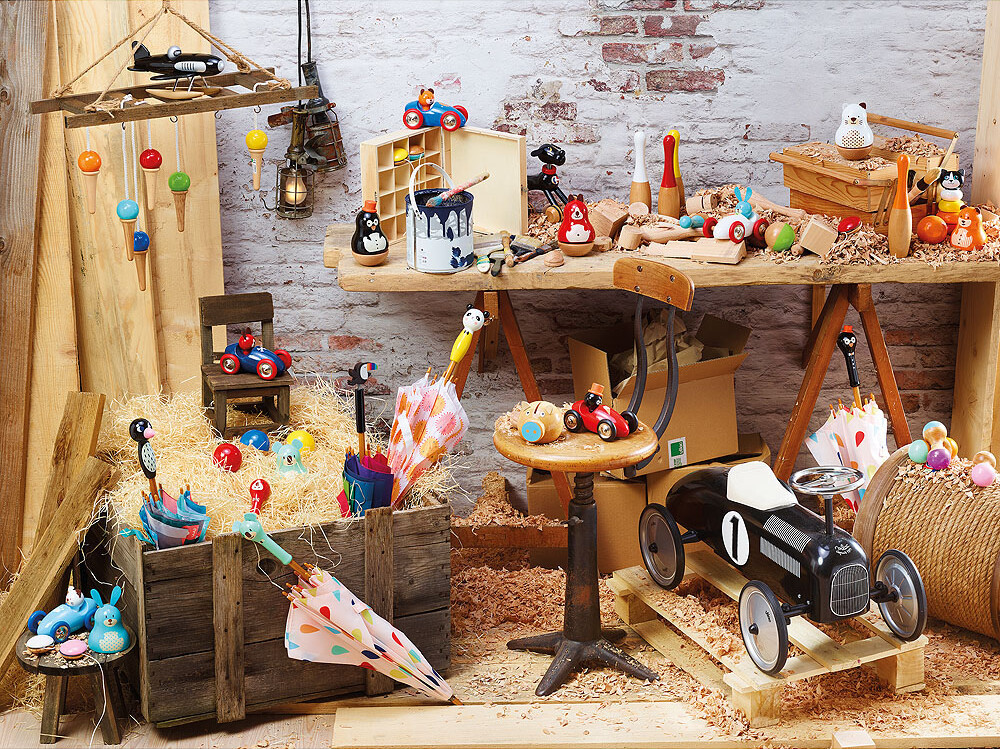 Bowling Sæt - Med 6 Kegler Og 2 Kugler - Vilac