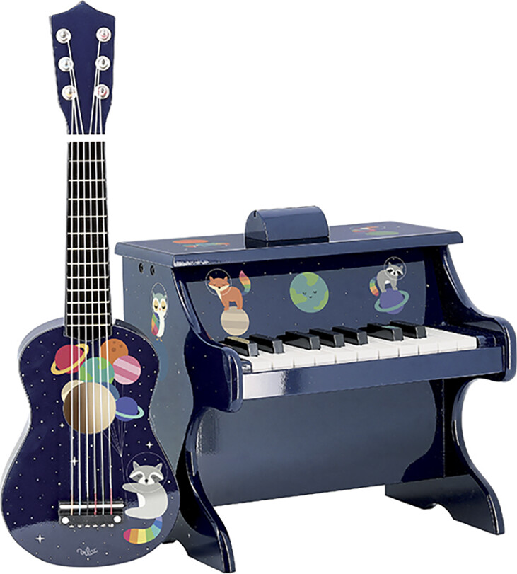 Vilac - Børneguitar I Træ - Rainbow