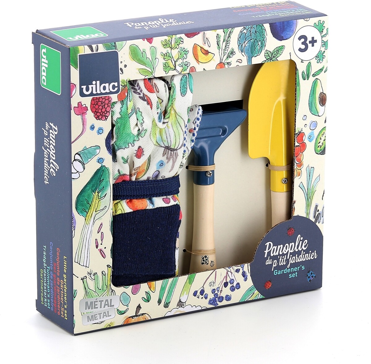 Vilac - Haveredskaber Til Børn - 4 Dele