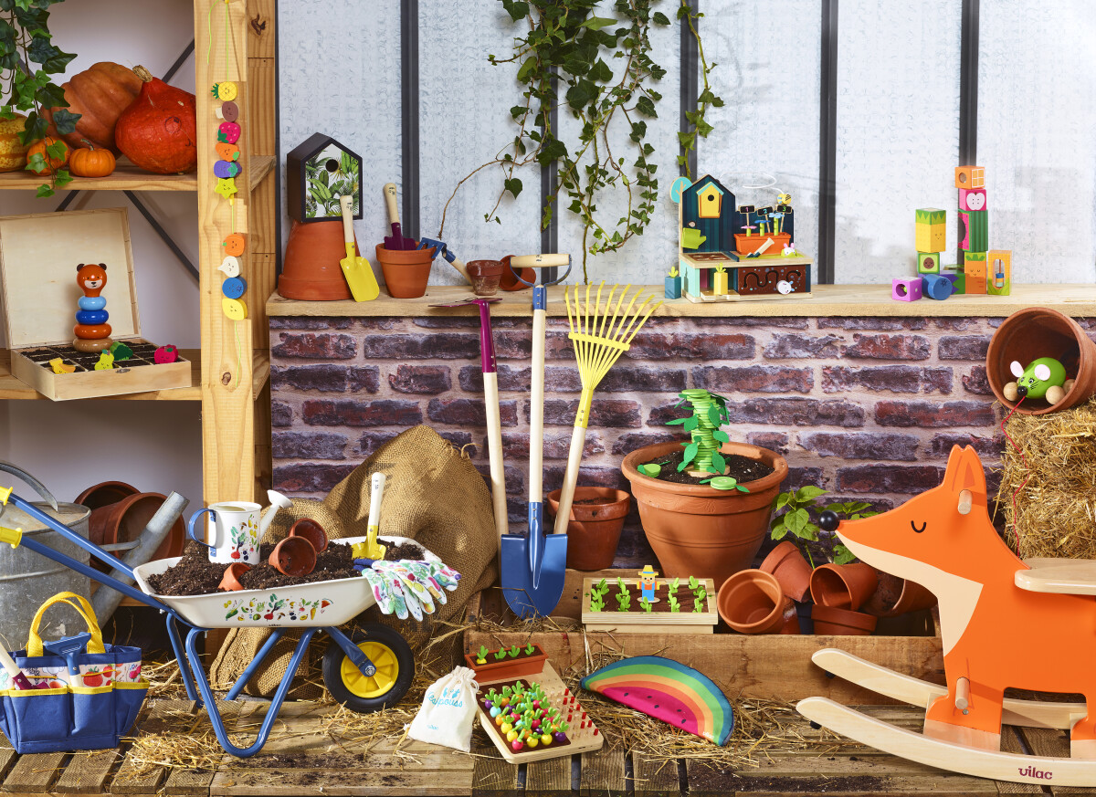 Vilac - Haveredskaber Til Børn - 5 Dele