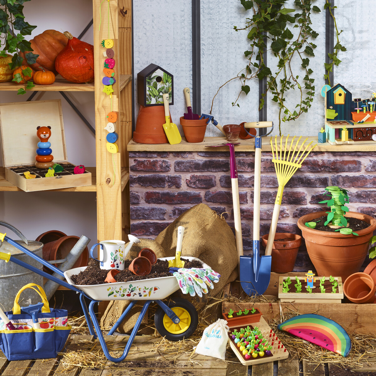 Vilac - Haveredskaber Til Børn - 5 Dele