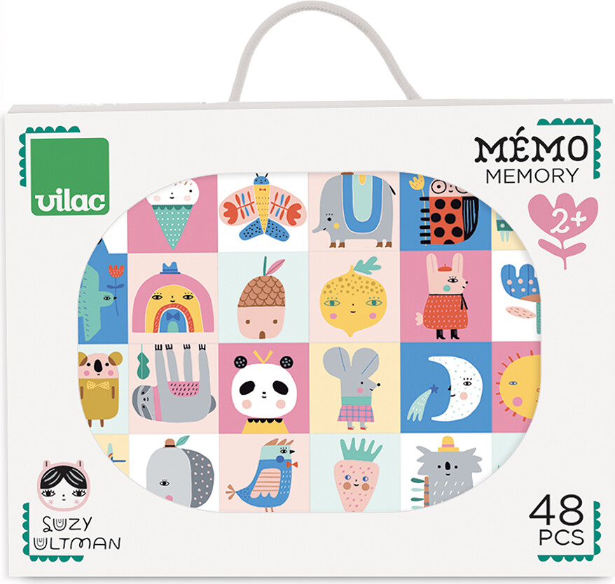 Vilac - Vendespil Til Børn - Suzy Ultman - Træ - 48 Brikker