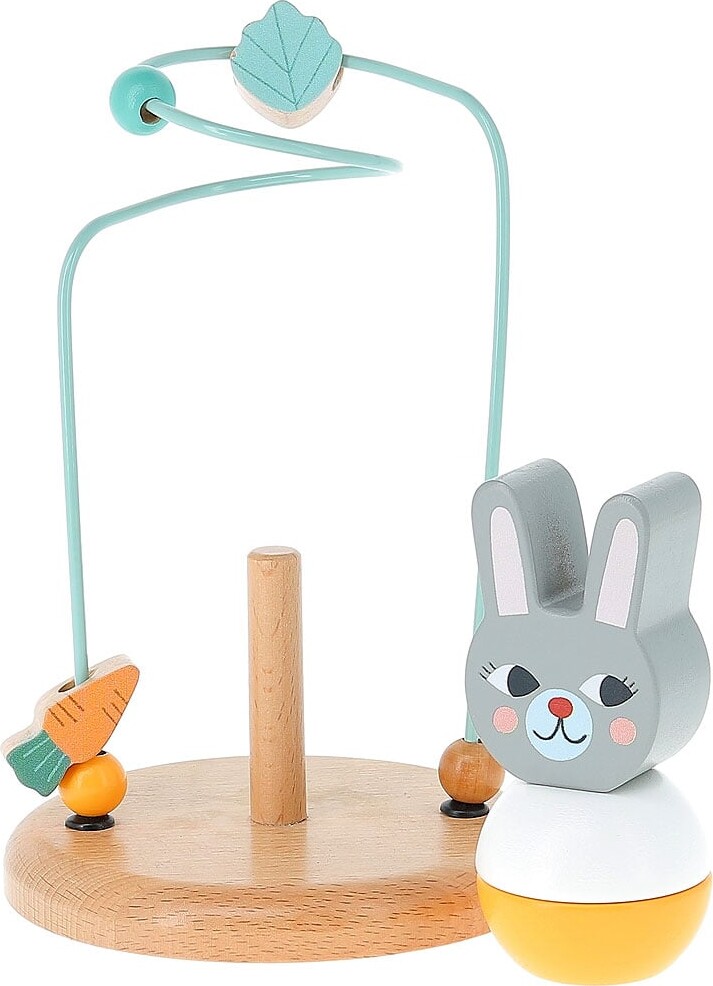 Vilac - Kuglelabyrint I Træ - Kanin - Michelle Carlslund