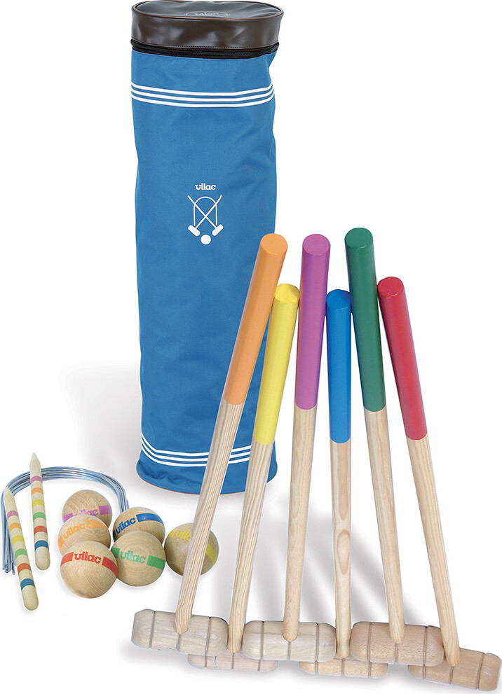 Vilac - Kroketspil Sæt Til 6 Personer