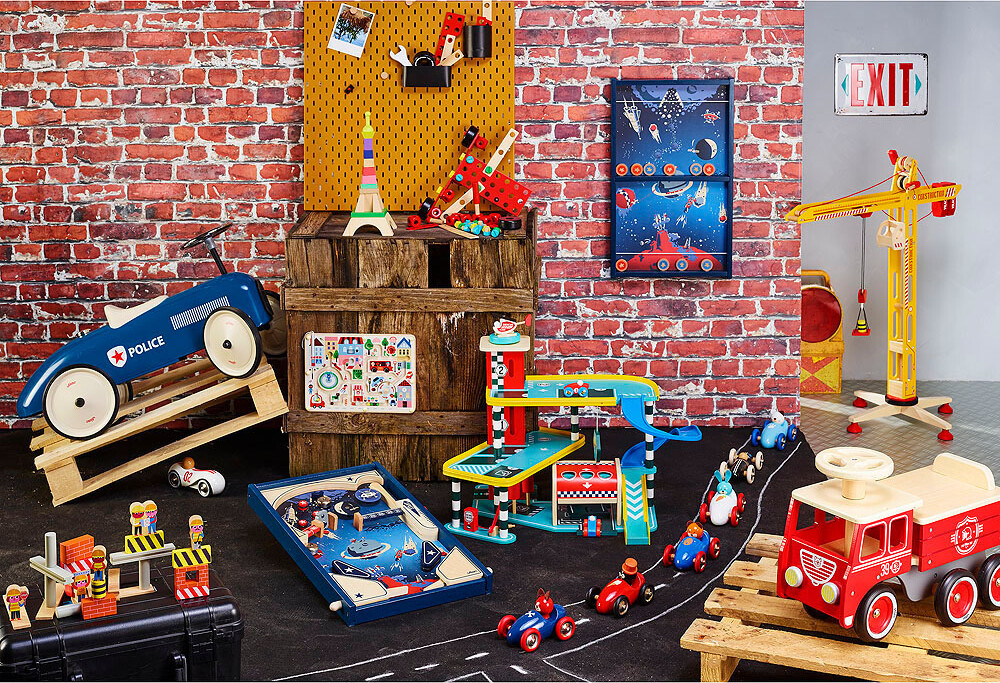 Vilac - Labyrint Til Børn - Lille By Af Ingela P Arrhenius