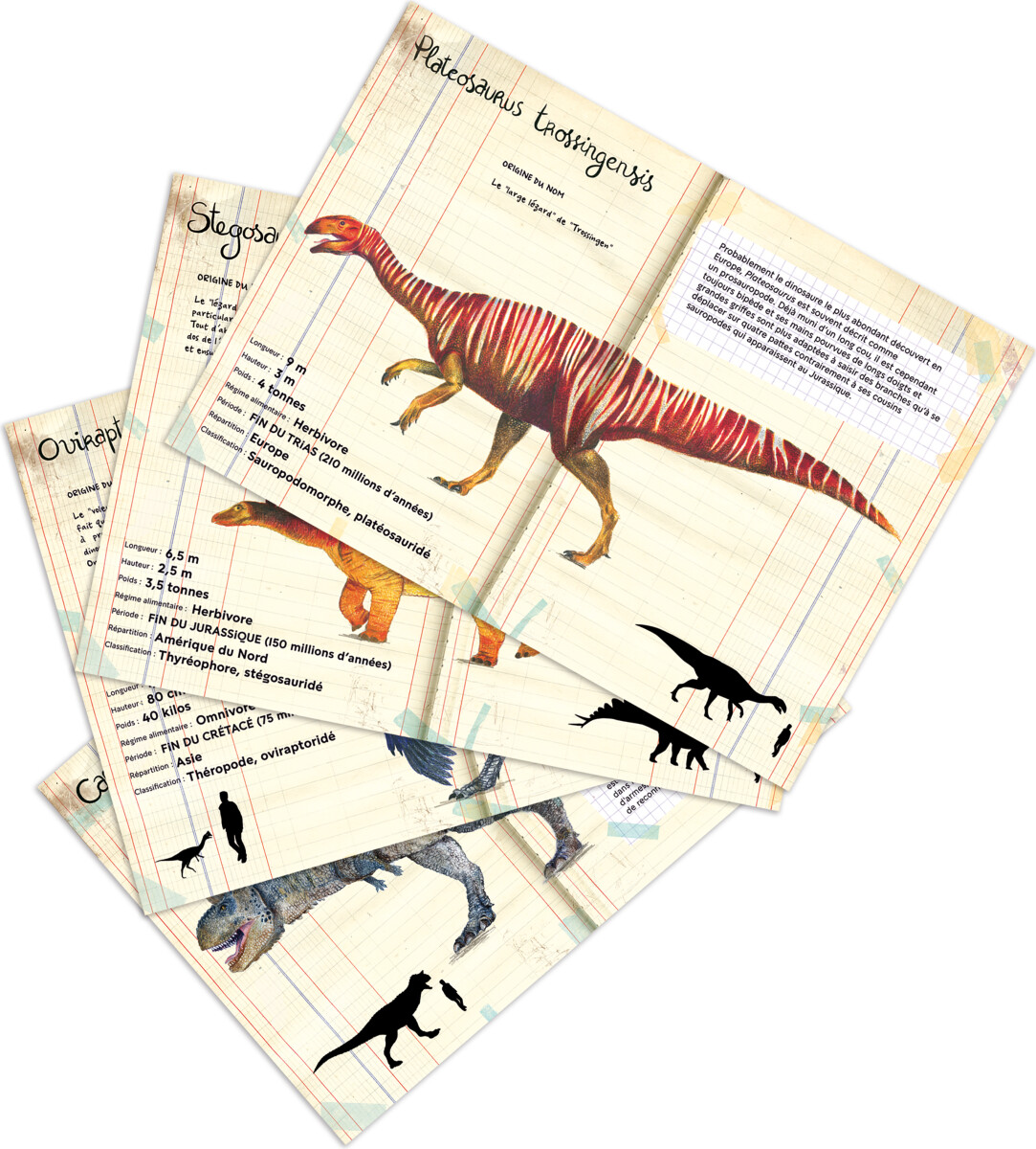 Vilac - Dinosaur Magneter - Naturhistorisk Museum - Træ - 21 Stk