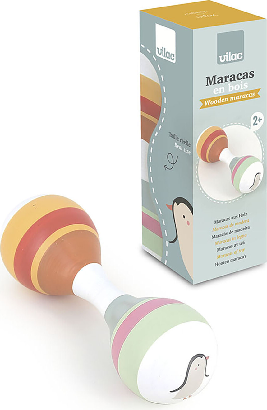 Vilac - Maracas Til Børn - Træ