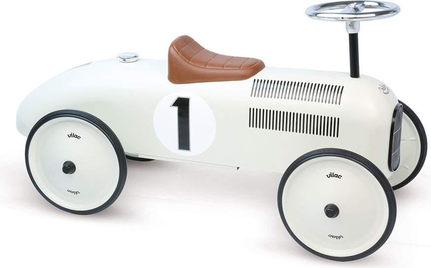 Gåbil - Formel 1 Racer I Hvid - Vilac