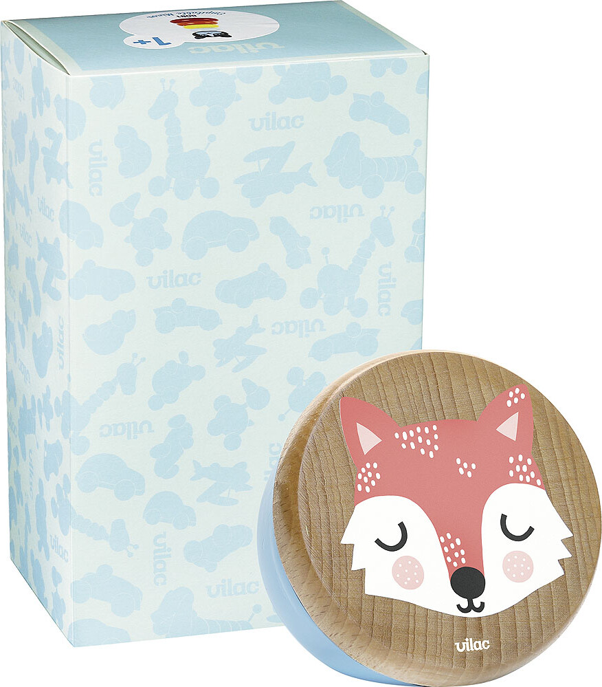 Vilac - Spilledåse Til Børn - Ræv - Træ - Michelle Carlslund