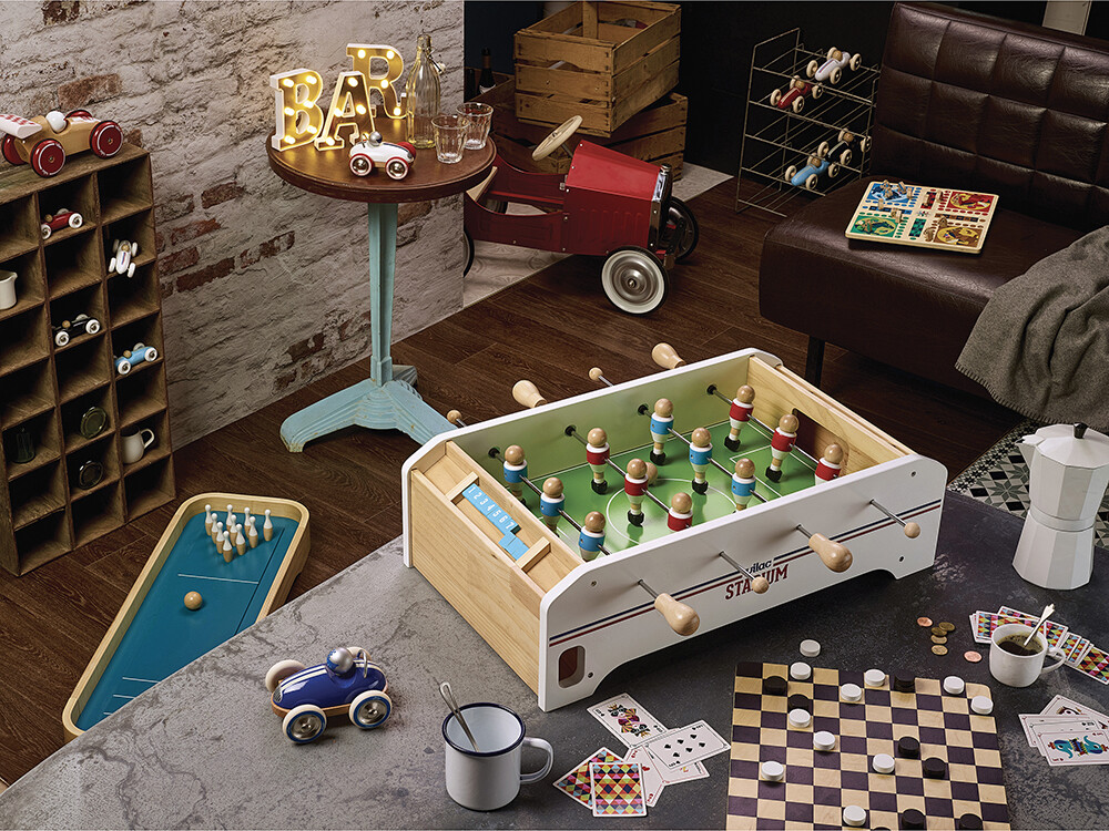 Vilac - Ludo Og Gåsespil Brætspil Til Børn - Vendbart