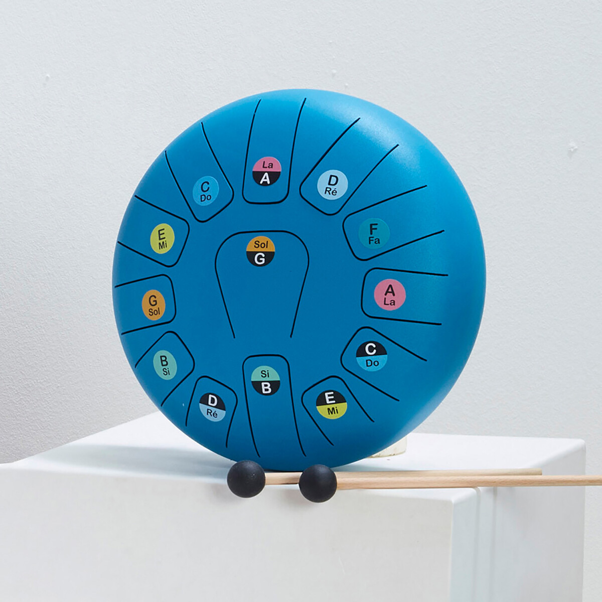 Vilac - Tongue Drum - Tungetromme Til Børn - 13 Toner - 25 Cm