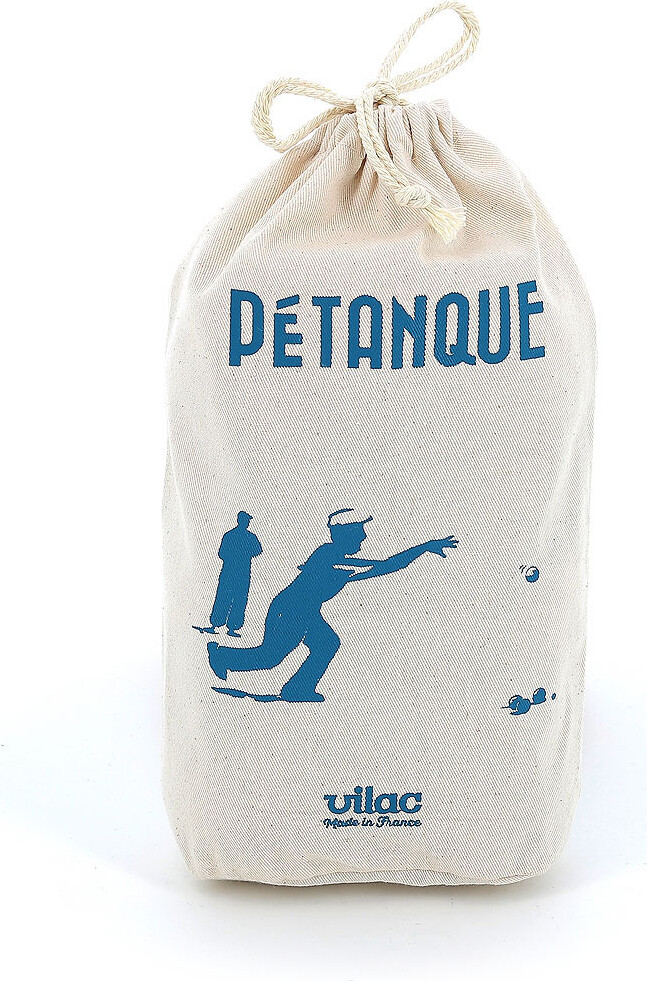 Vilac - Petanque Spil I Træ - Retro - Sæt Med 6 Kugler