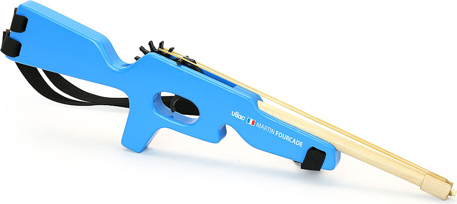 Vilac - Skiskydning Legetøj Sæt Med Mål Og Elastikker - Træ