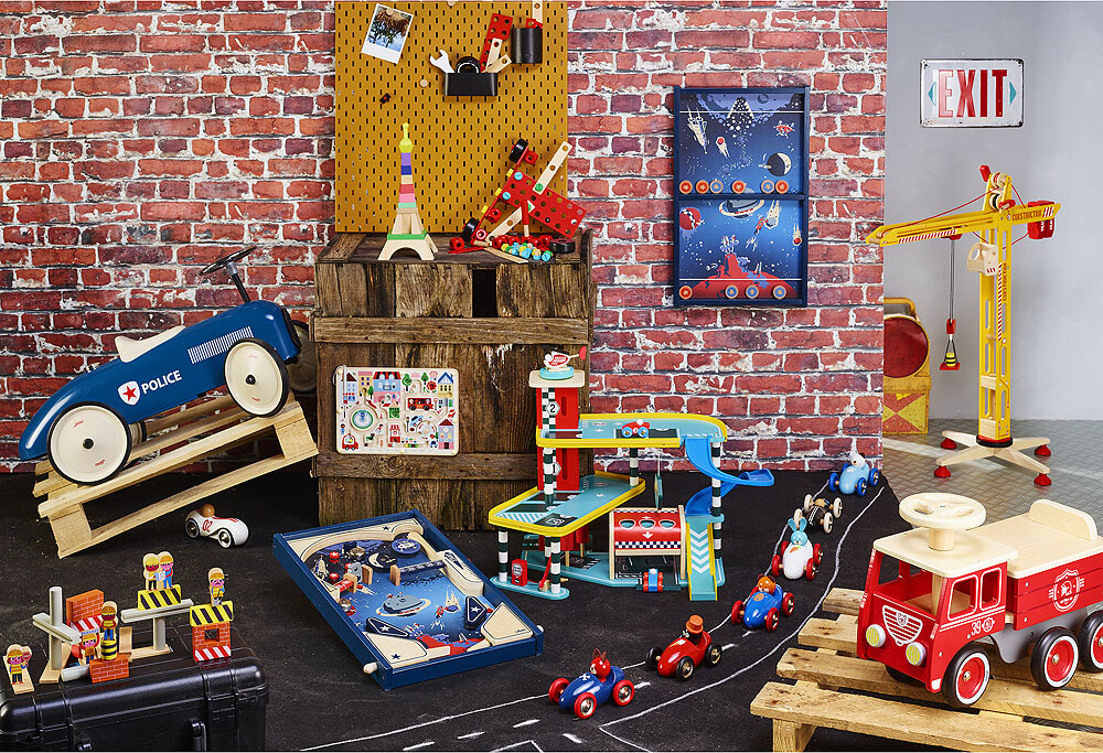 Vilac - Fast Sling Puck Spil - Træ