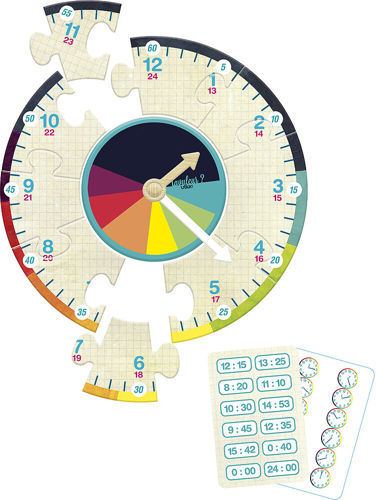 Vilac - Lær Klokken Spil