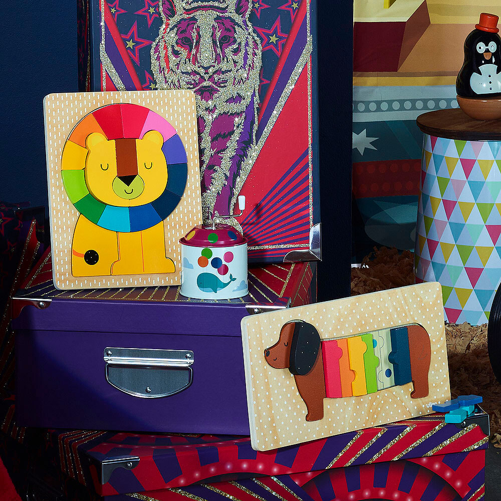 Vilac - Træpuslespil Til Børn - Hund - Andy Westface - 11 Brikker