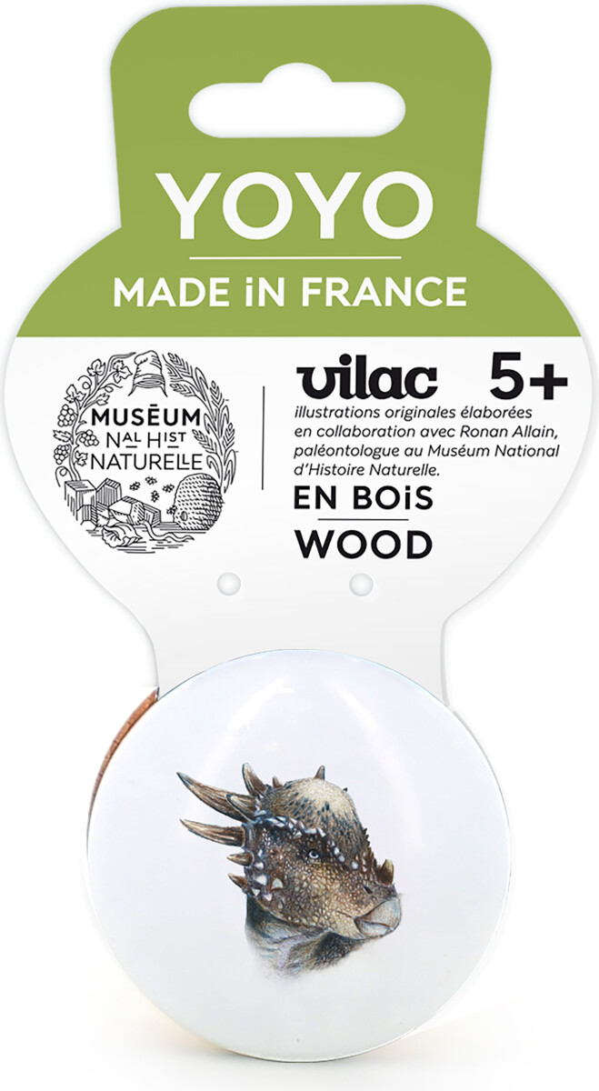 Vilac - Yoyo I Træ - Pachycephalosaurus Dinosaur - Naturhistorisk Museum
