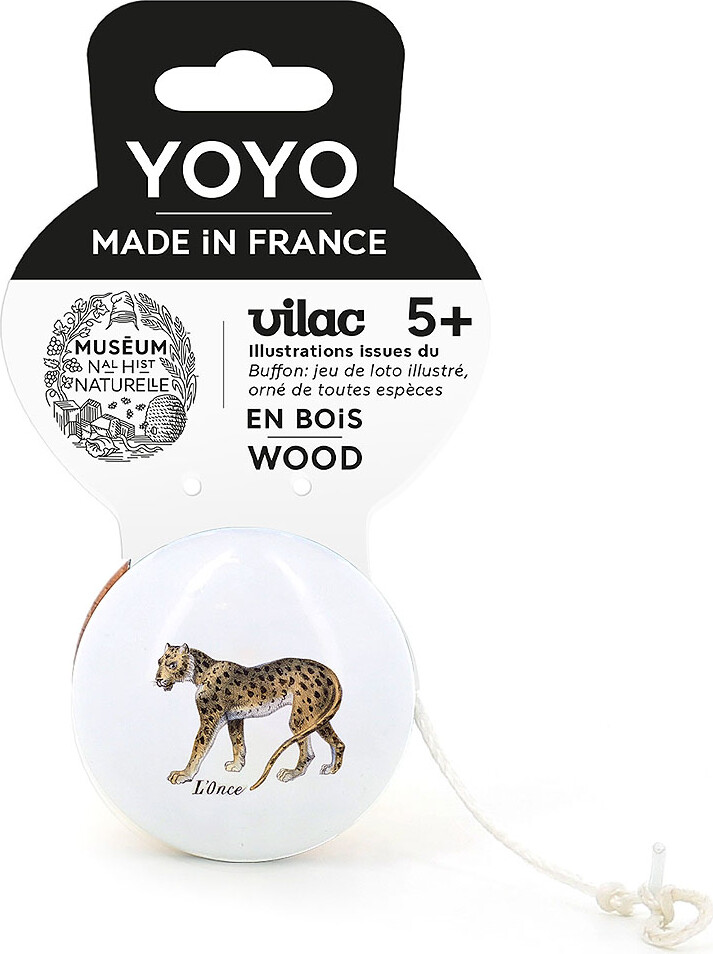Vilac - Yoyo I Træ - Sneleopard - Naturhistorisk Museum