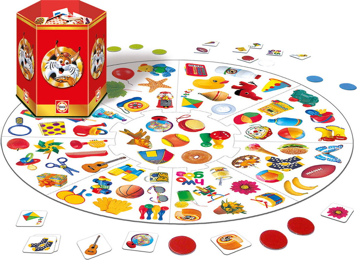 Educa - Vildkatten Junior Spil - 70 Billeder