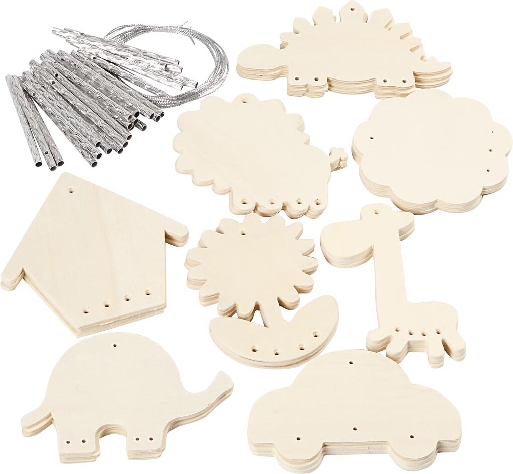 Diy Vindspil - Byg Selv Vindspil Sæt - 24 Dele