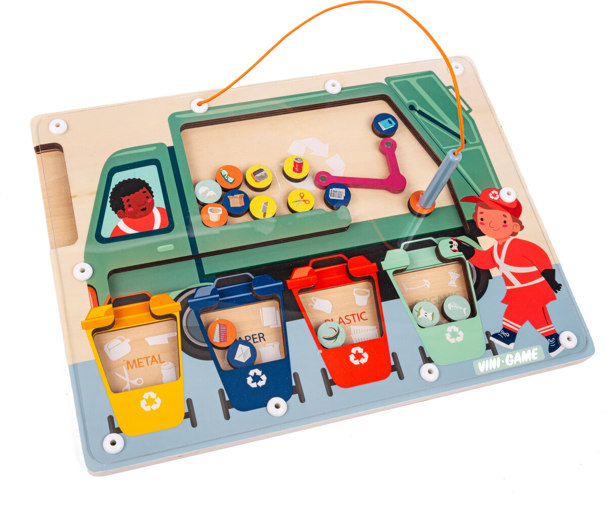 Vini Games - Magnet Affaldssortering Puslespil